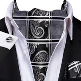 Ascot cravate en soie pour homme – | lasanderss.store