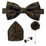Belle ensemble nœud papillon broche pochette bouton – | lasanderss.store