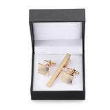 Boutons Manchette Pince Cravate Or - Ensemble Élégant Homme – boutons de manchette | lasanderss.store