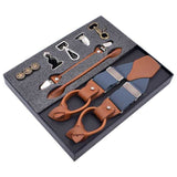 bretelles 6 Clips en alliage de cuir pour hommes – | lasanderss.store