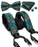 Bretelles 6 Clips nœud papillon pochette pour homme – | lasanderss.store