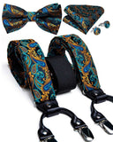 Bretelles 6 Clips nœud papillon pochette pour homme – | lasanderss.store