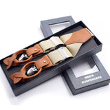 Bretelles en alliage de cuir 6 clips pour hommes – Vêtements et accessoires | lasanderss.store