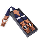 Bretelles en alliage de cuir 6 clips pour hommes – Vêtements et accessoires | lasanderss.store