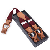 Bretelles en alliage de cuir 6 clips pour hommes – Vêtements et accessoires | lasanderss.store
