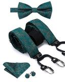 Bretelles et nœud papillon en soie style Vintage pour homme – | lasanderss.store