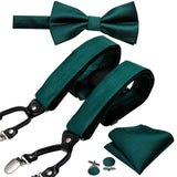 Bretelles nœud papillon carré de poche, boutons de manchette – | lasanderss.store