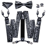 Bretelles pour hommes en soie nœud papillon – | lasanderss.store