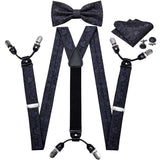 Bretelles pour hommes en soie nœud papillon – | lasanderss.store