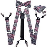 Bretelles pour hommes en soie nœud papillon – | lasanderss.store