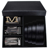 Ceintures en cuir à boucles automatiques 1en 3 – | lasanderss.store