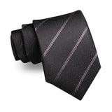 Cravate à rayures classique pour hommes – | lasanderss.store