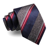 Cravate à rayures classique pour hommes – | lasanderss.store