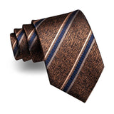 Cravate à rayures classique pour hommes – | lasanderss.store