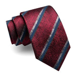 Cravate à rayures classique pour hommes – | lasanderss.store