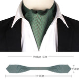 Cravate Ascot en soie doux pour homme – | lasanderss.store