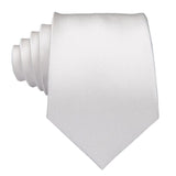 Cravate Blanc en soie pour homme – | lasanderss.store