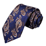Cravate Bleu Marine en soie pour hommes 3pcs – | lasanderss.store