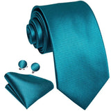Cravate Bleu pince broche pochette pour homme – | lasanderss.store