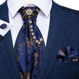 Cravate Broche et pochette 4pcs – | lasanderss.store