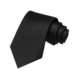 cravate couleur unie 8cm pour hommes – | lasanderss.store