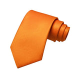 cravate couleur unie 8cm pour hommes – | lasanderss.store