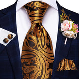 Cravate de mariage en soie pour hommes – Accessoires | lasanderss.store