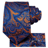 Cravate en soie Bleu pour hommes 3pcs – | lasanderss.store