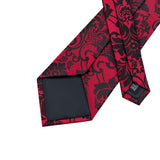 Cravate en soie Rouge pour hommes 3pcs – | lasanderss.store