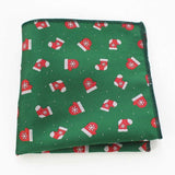 Cravate et Nœud Papillon en soie motif arbre de noël – | lasanderss.store