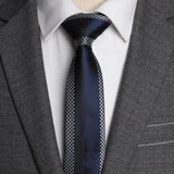 Cravate fine à rayures pour hommes – | lasanderss.store