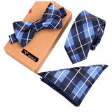 Cravate fine nœud Papillon et mouchoir 3 Pcs – | lasanderss.store