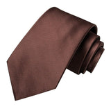 Cravate Marron en soie pour hommes 3pcs – | lasanderss.store