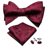 Cravate nœud papillon et pochette en soie pour hommes – | lasanderss.store