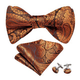 Cravate nœud papillon et pochette en soie pour hommes – | lasanderss.store