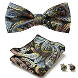 Cravate Pochette Nœud Papillon en soie – | lasanderss.store