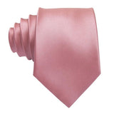 Cravate rose pince broche pochette pour homme – | lasanderss.store