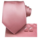 Cravate rose pince broche pochette pour homme – | lasanderss.store