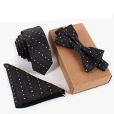 Cravate slim Nœud Papillon et Mouchoir belle ensemble pour homme – | lasanderss.store