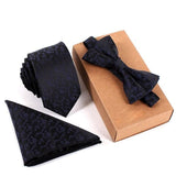 Cravate slim Nœud Papillon et Mouchoir belle ensemble pour homme – | lasanderss.store