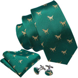 Cravate Vert pochette boutons de manchette pour homme – Vêtements et accessoires | lasanderss.store