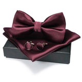 Cravates Nœud papillon boutons de manchette et mouchoir – | lasanderss.store