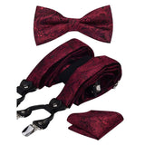 Ensemble bretelle nœud papillon - pochette Vintage – | lasanderss.store