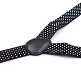 Ensemble Bretelles Nœud Papillon Pois - Réglable Élégant Mariage – Accessoires | lasanderss.store