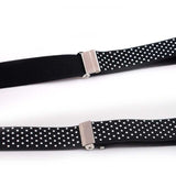 Ensemble Bretelles Nœud Papillon Pois - Réglable Élégant Mariage – Accessoires | lasanderss.store