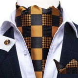 Ensemble Cravate Ascot Vintage en soie pour homme – Cravates | lasanderss.store