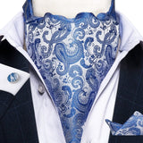 Ensemble Cravate Ascot Vintage soie pour homme – | lasanderss.store