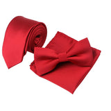 Ensemble Cravate slim Nœud papillon et pochette – | lasanderss.store