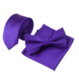 Ensemble Cravate slim Nœud papillon et pochette – | lasanderss.store