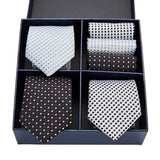 Ensemble cravates poches carrées pour hommes – | lasanderss.store